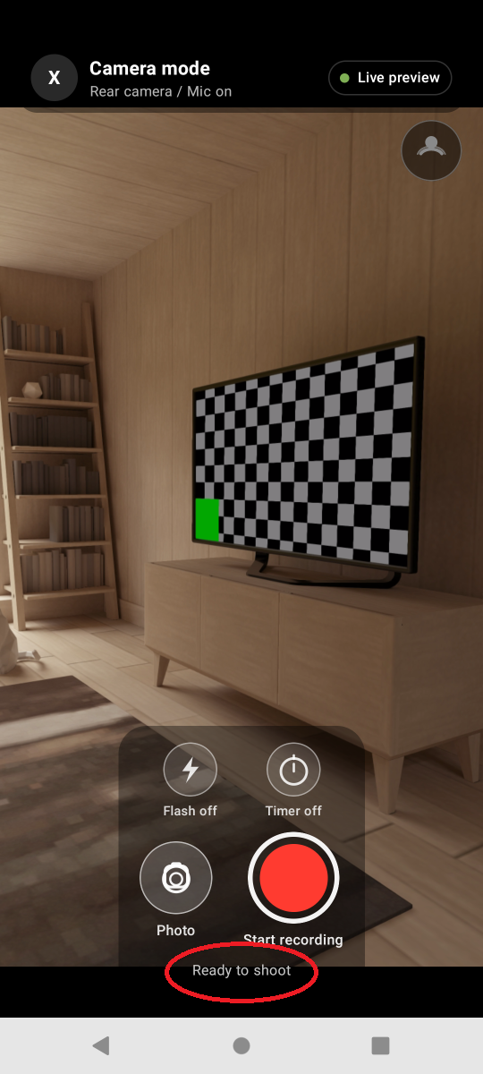 Encrypted Photo Capture - tutorial step 2