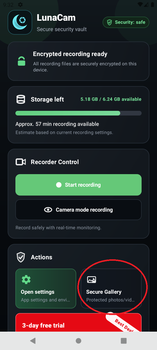 Safe Playback - tutorial step 1